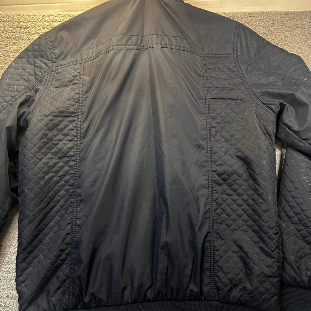 PME Legend Flight Jacket MA-1 American Classic Large Navy Blue Aviator Bomber